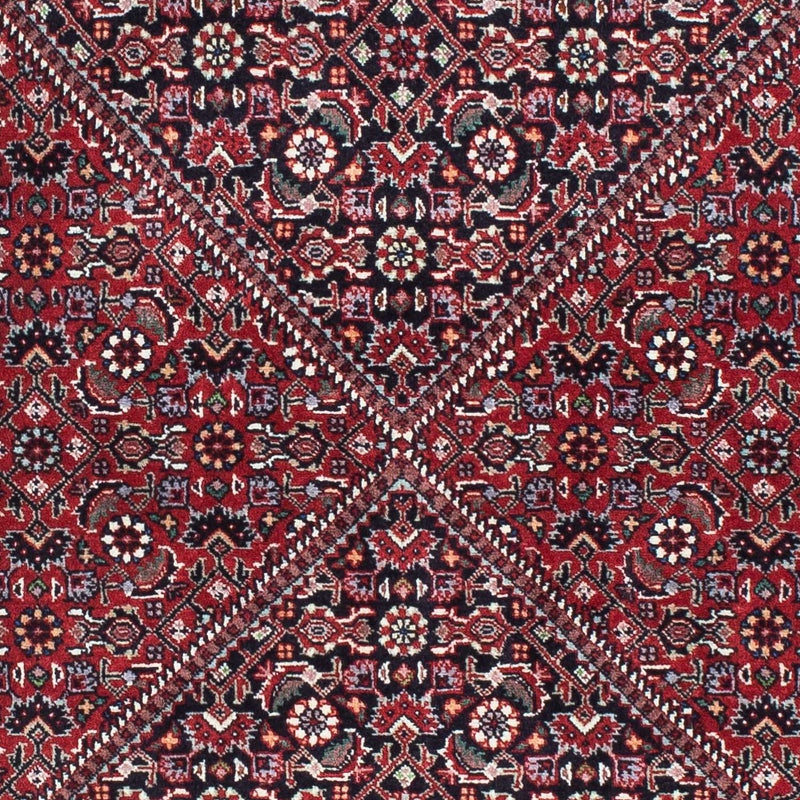 Biegacz Dywan perski - Bijar - 223 x 73 cm - czerwony