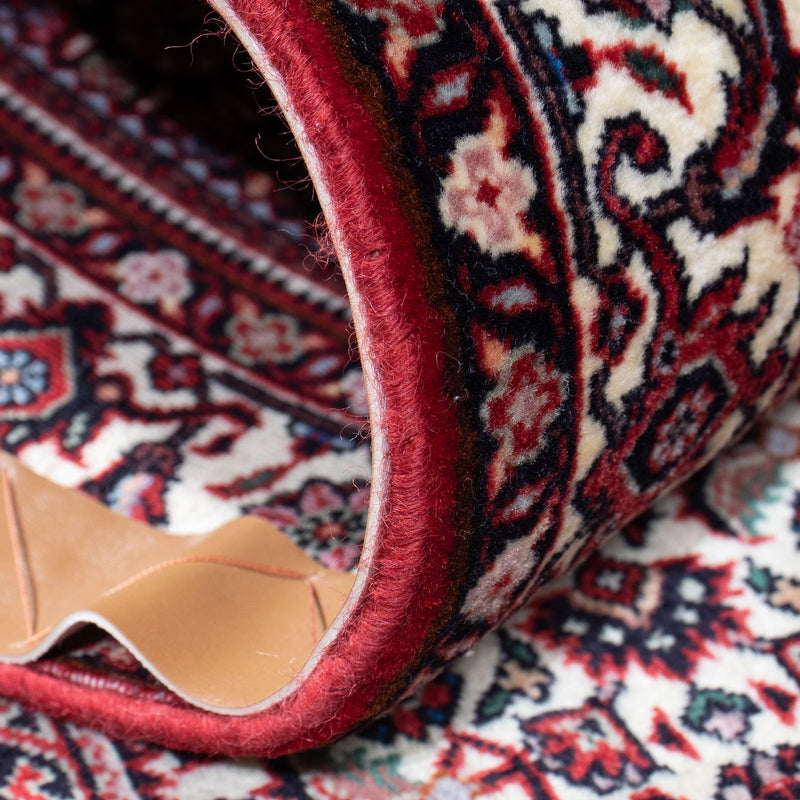 Biegacz Dywan perski - Bijar - 223 x 73 cm - czerwony