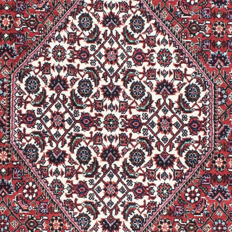 Biegacz Dywan perski - Bijar - 212 x 71 cm - czerwony
