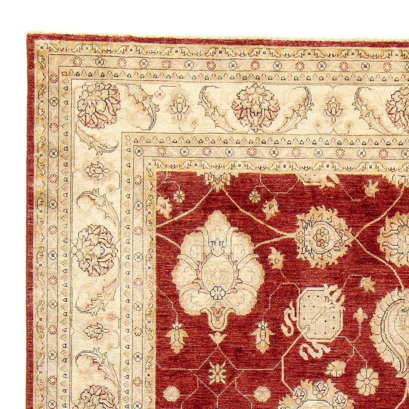 Dywan Zieglera - 390 x 295 cm - ciemna czerwień