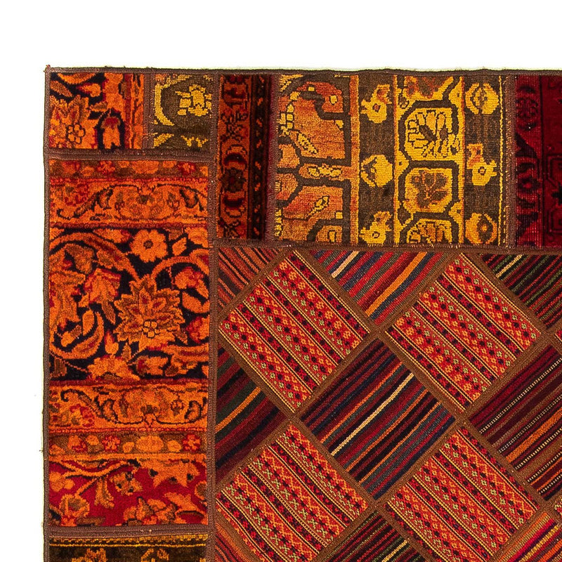 Dywan patchworkowy - 234 x 169 cm - wielokolorowy