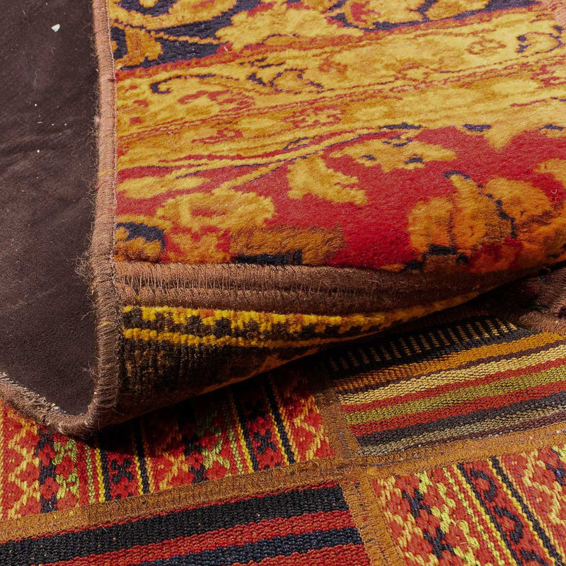 Dywan patchworkowy - 234 x 169 cm - wielokolorowy