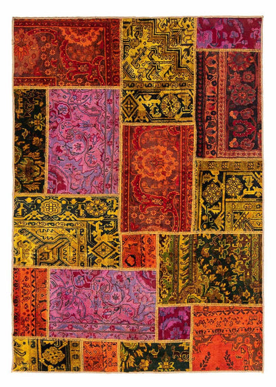Dywan patchworkowy 137x198cm - Perserteppich Wollteppich