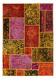 Dywan patchworkowy 198x137cm - Perserteppich Wollteppich