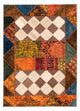 Dywan patchworkowy 229x163cm - Perserteppich Wollteppich