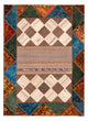 Dywan patchworkowy 224x164cm - Perserteppich Wollteppich
