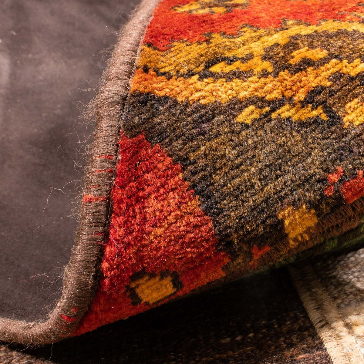 Dywan patchworkowy - 224 x 164 cm - wielokolorowy