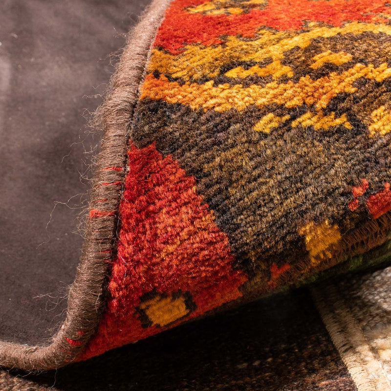 Dywan patchworkowy - 224 x 164 cm - wielokolorowy