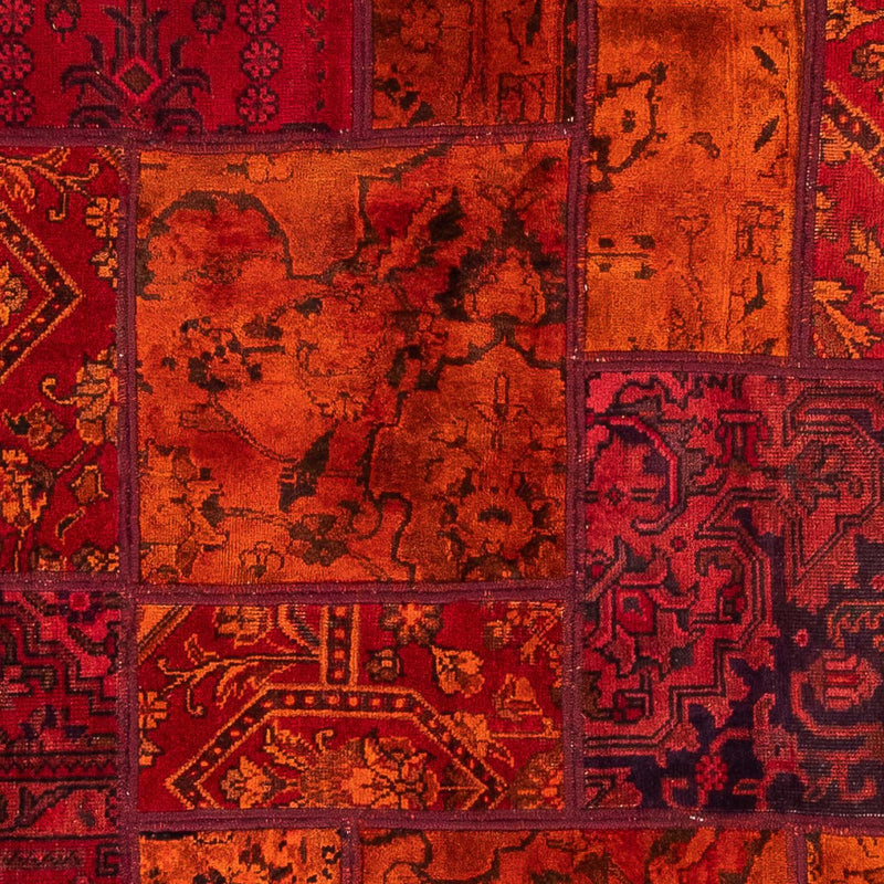 Dywan patchworkowy - 194 x 140 cm - wielokolorowy