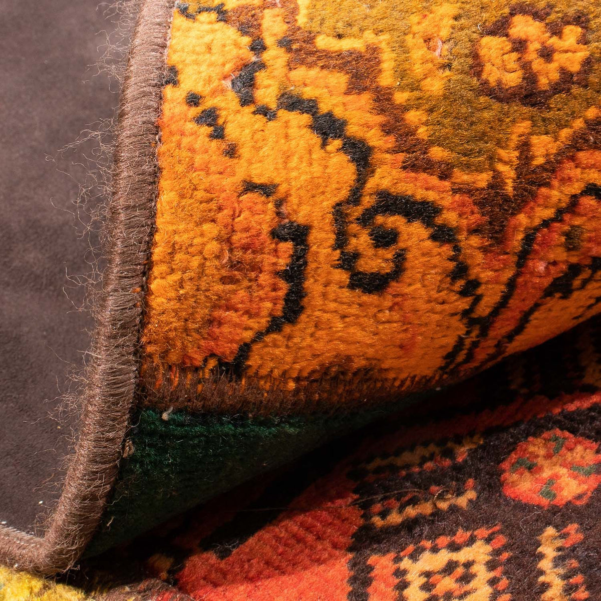 Dywan patchworkowy - 249 x 194 cm - wielokolorowy