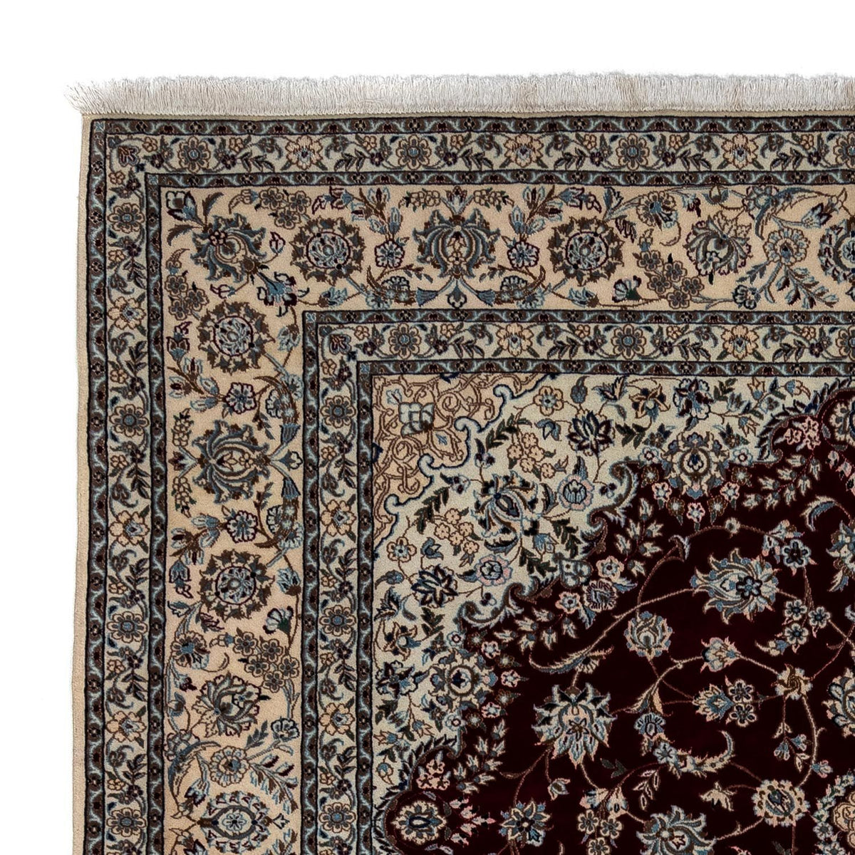 Dywan perski - Nain - Królewski - 352 x 251 cm - czarny