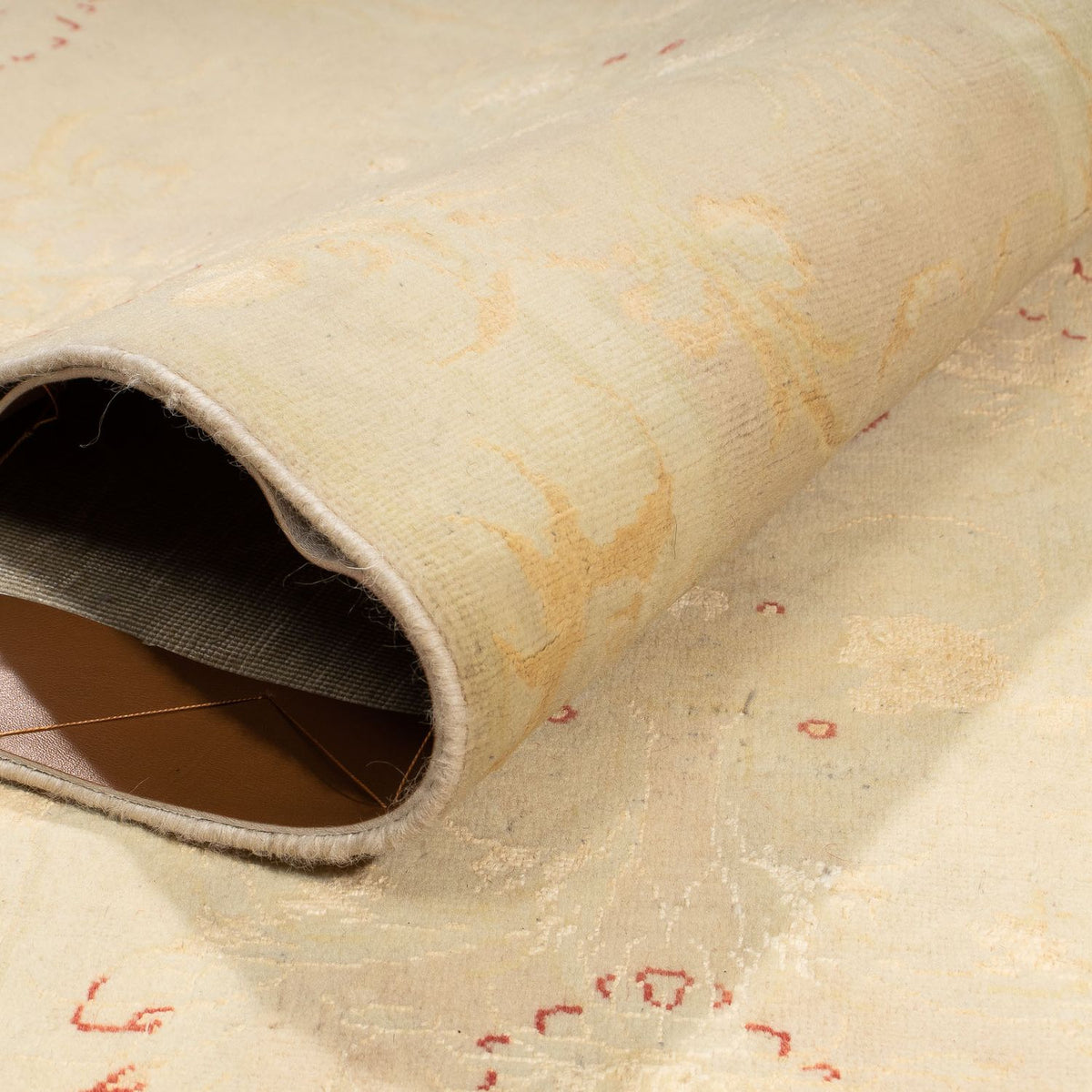 Dywan perski - Tabriz - Królewski - 298 x 198 cm - jasnobrązowy