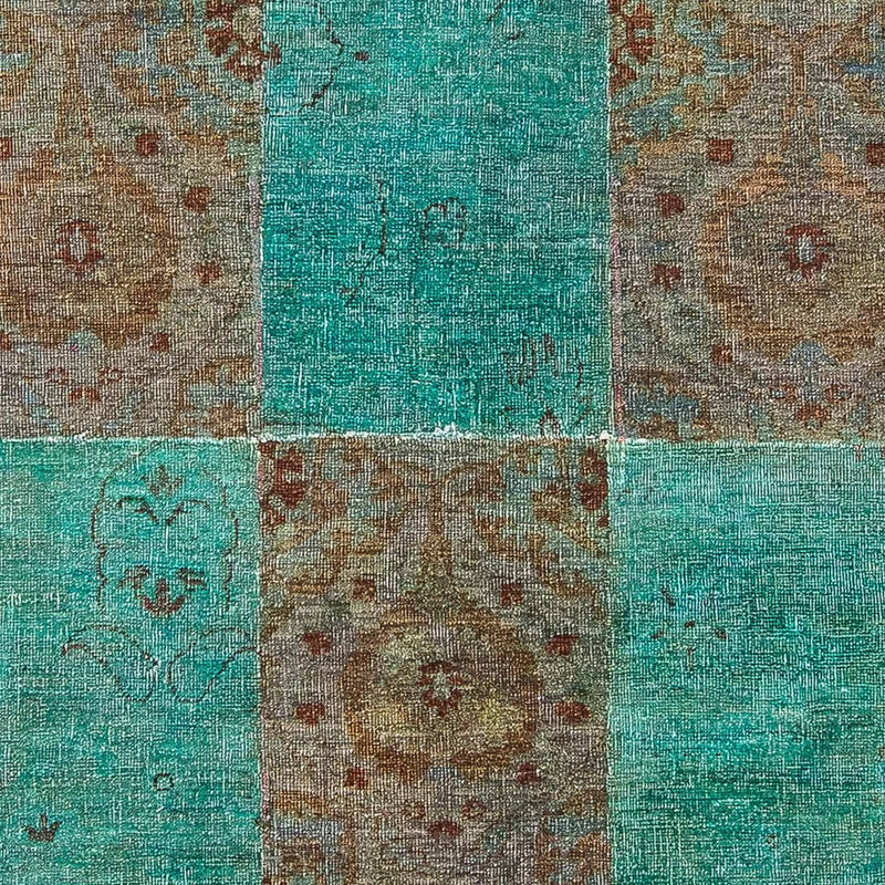 Dywan patchworkowy - 240 x 149 cm - wielokolorowy