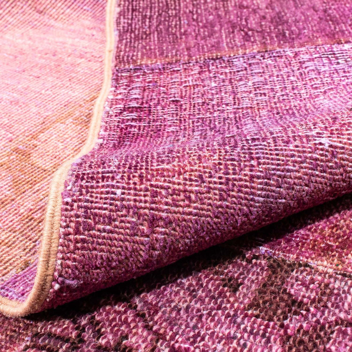 Dywan patchworkowy - 264 x 182 cm - wielokolorowy