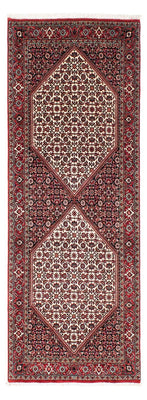 Biegacz Dywan perski - Bijar - 205 x 76 cm - wielokolorowy
