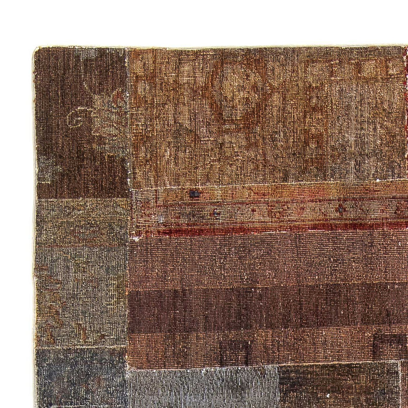 Dywan patchworkowy 194x146cm - Dywan wełniany