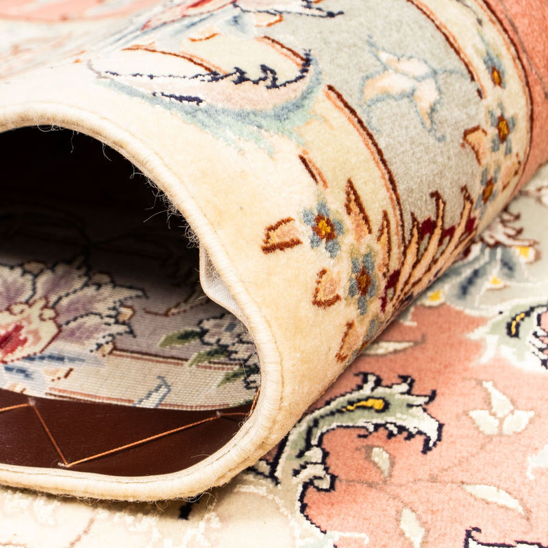 Dywan perski - Tabriz - Królewski - 387 x 307 cm - brązowy