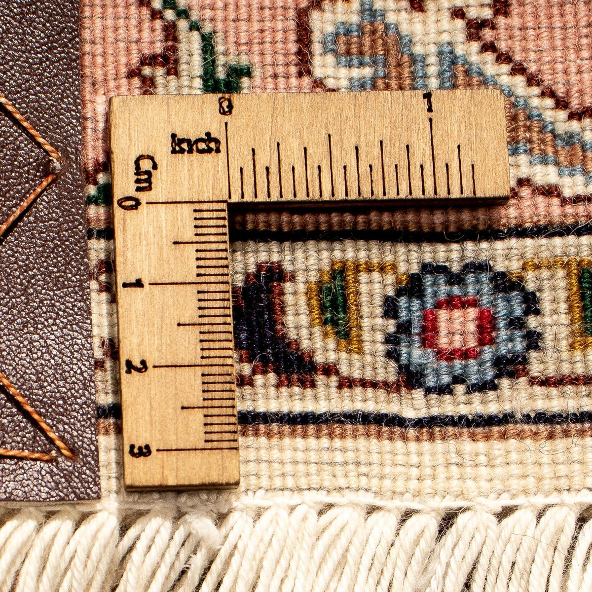 Dywan perski - Tabriz - Królewski - 350 x 251 cm - beżowy