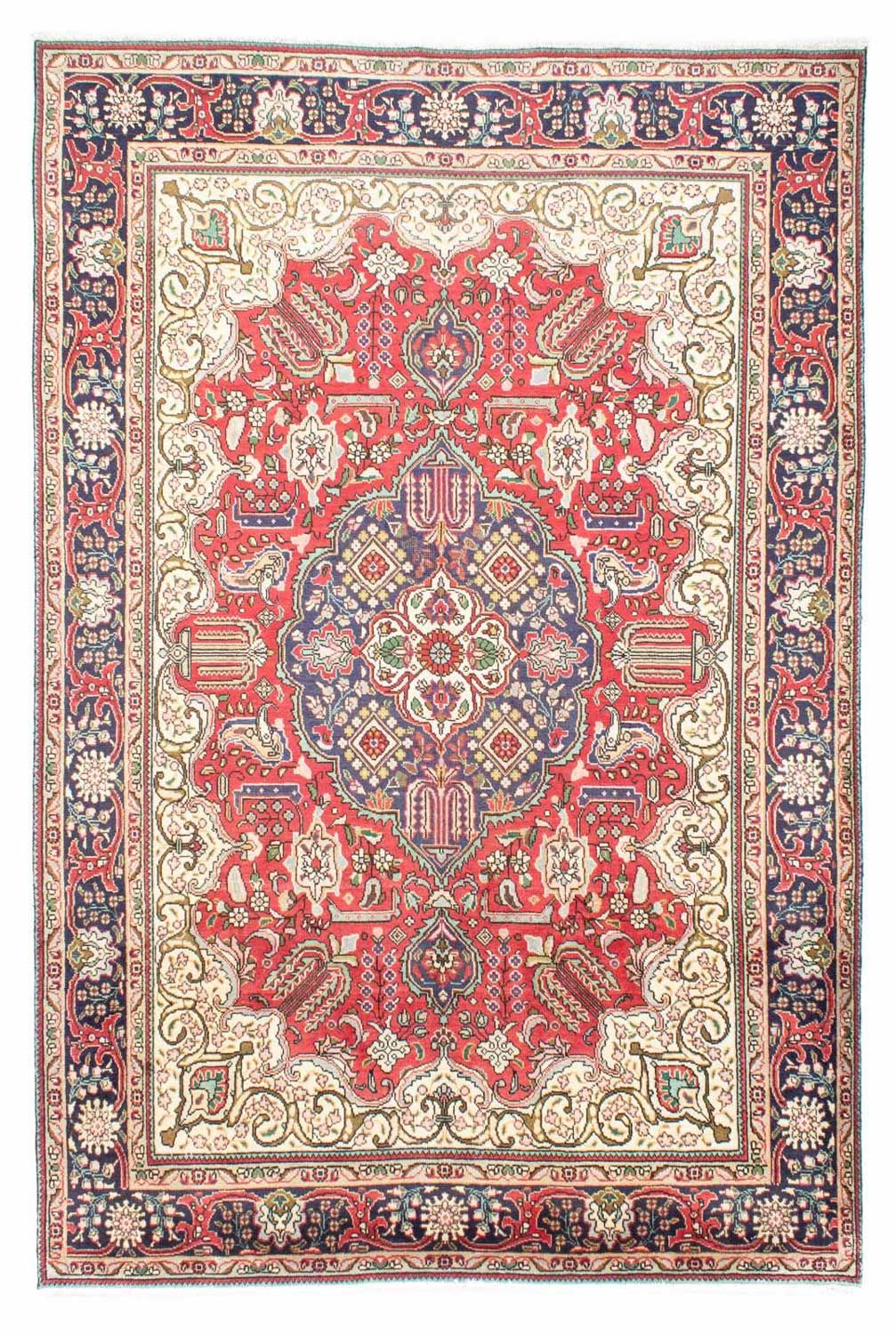 Dywan perski - Tabriz - 312 x 207 cm - czerwony