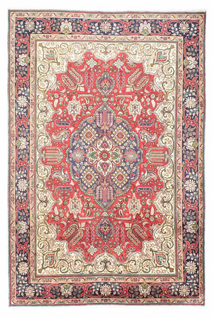 Dywan perski - Tabriz - 312 x 207 cm - czerwony