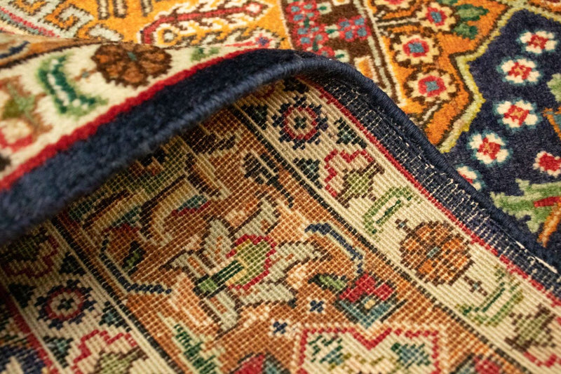 Dywan perski - Tabriz - Królewski - 150 x 101 cm - ciemnoniebieski