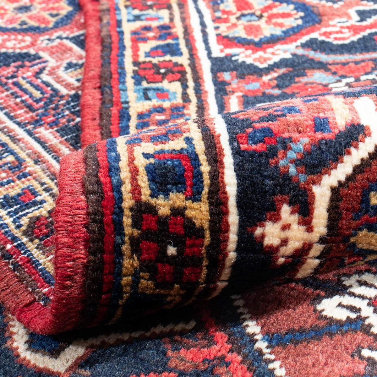 Perski dywan - Nomadyczny - 300 x 212 cm - czerwony