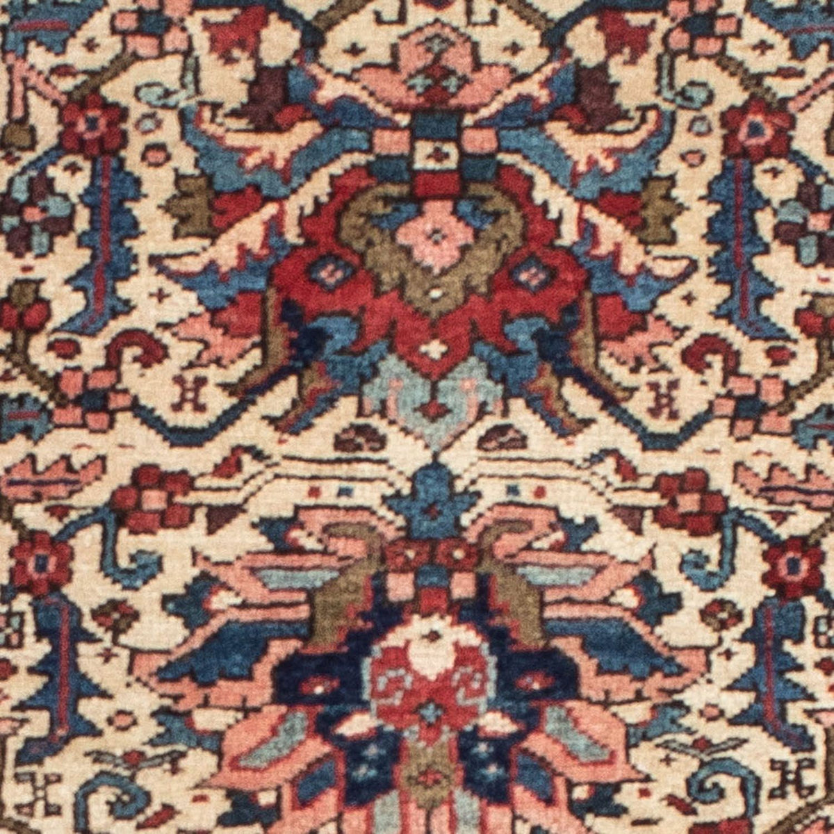 Biegacz Perski dywan - Nomadyczny - 150 x 67 cm - beżowy