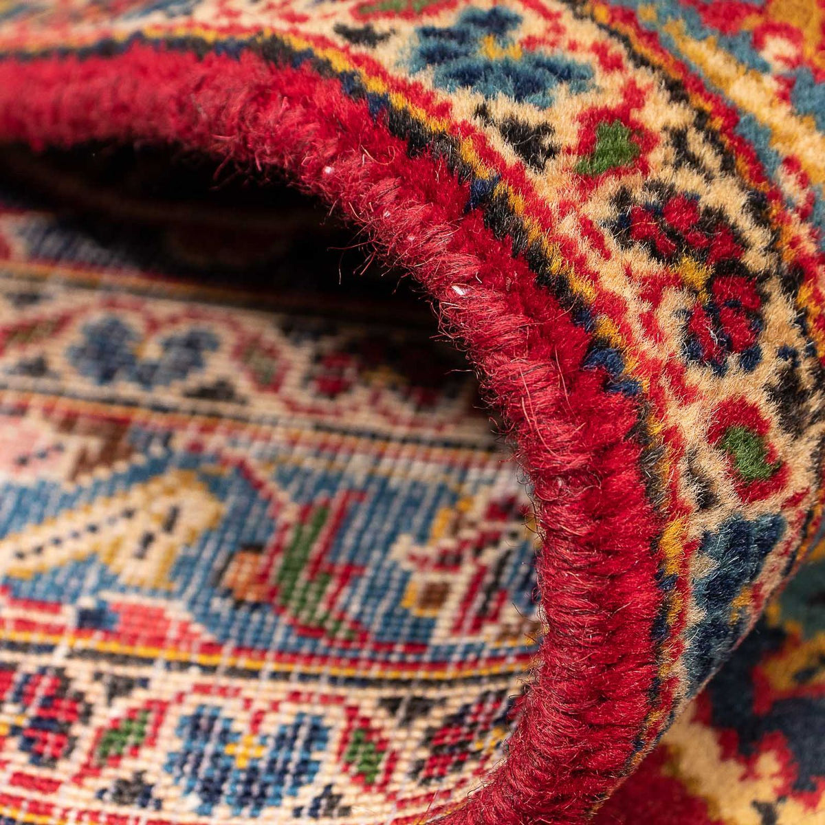 Dywan perski - Keshan - 421 x 302 cm - czerwony