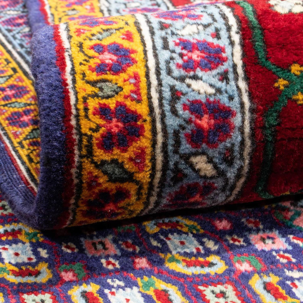 Perski dywan - Nomadyczny - 297 x 203 cm - czerwony