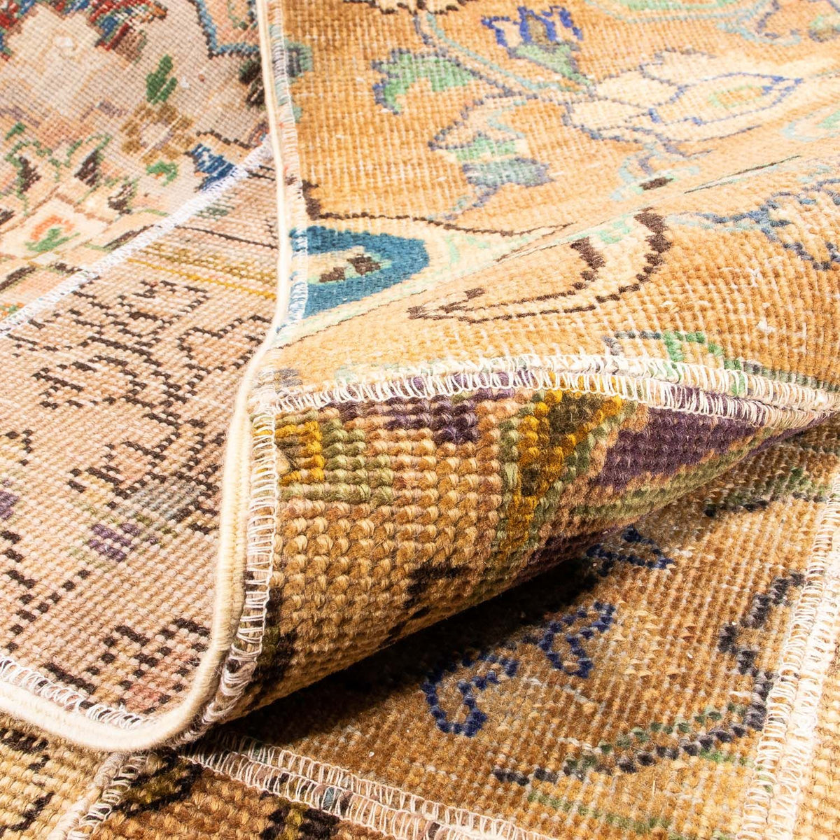 Dywan patchworkowy - 305 x 241 cm - wielokolorowy