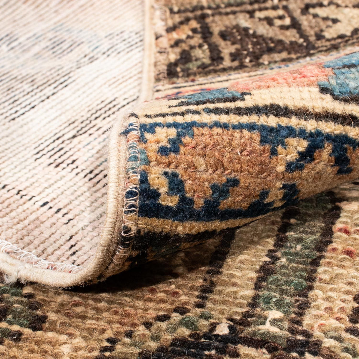 Dywan patchworkowy - 317 x 240 cm - wielokolorowy