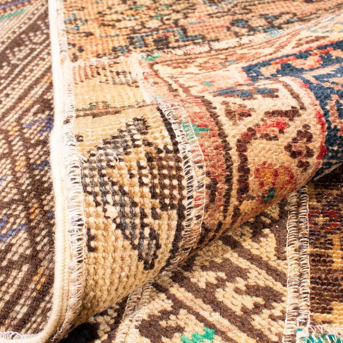 Dywan patchworkowy - 301 x 239 cm - wielokolorowy