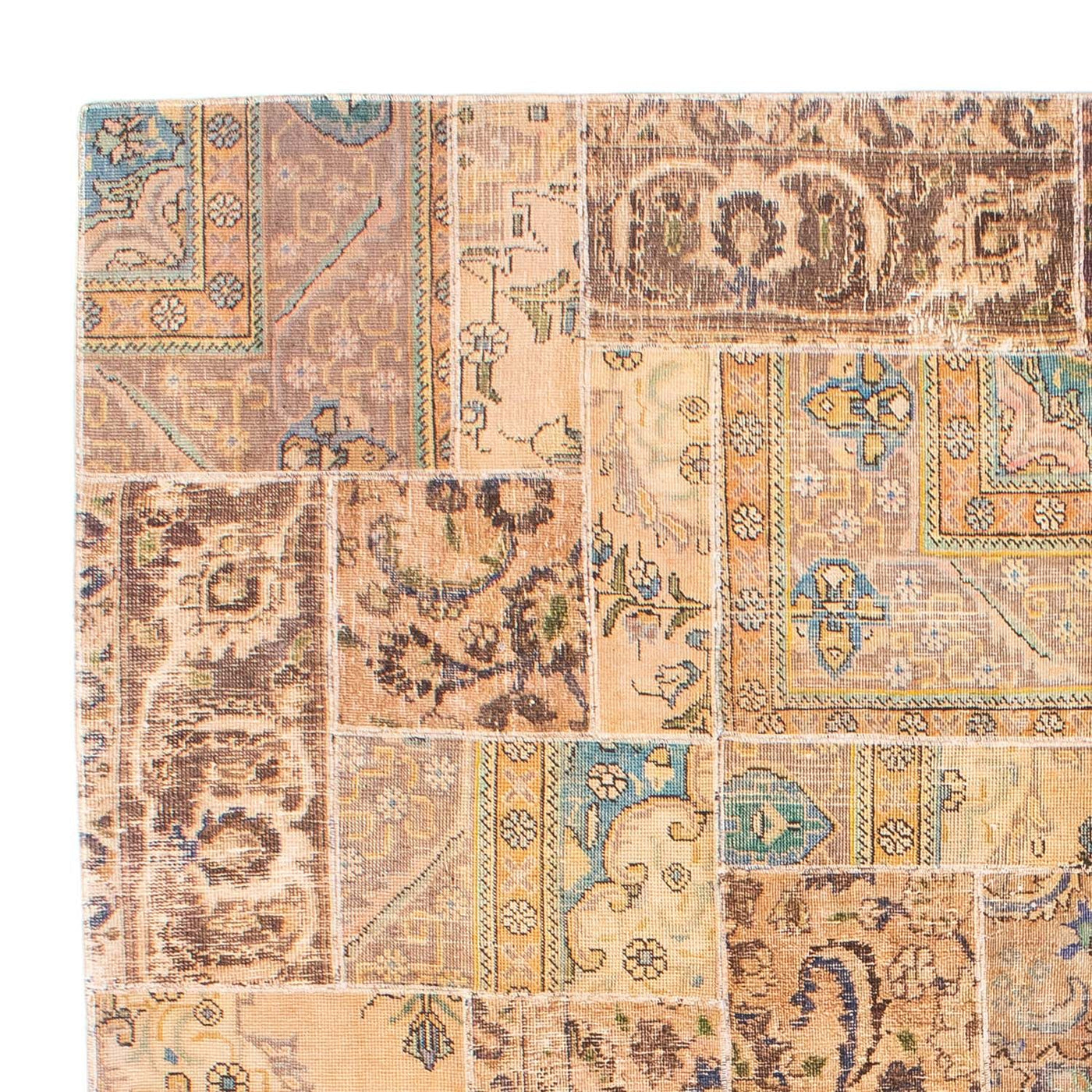 Dywan patchworkowy 305x242cm - Perserteppich Wollteppich