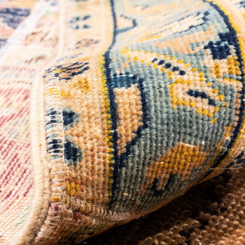 Dywan patchworkowy - 304 x 242 cm - wielokolorowy