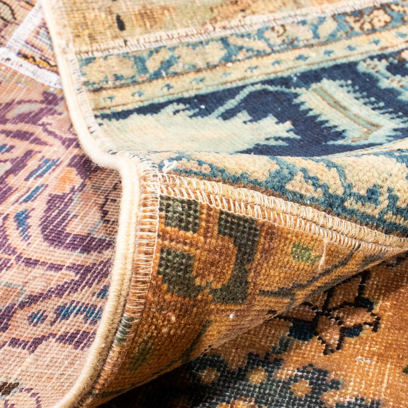 Dywan patchworkowy - 301 x 240 cm - wielokolorowy