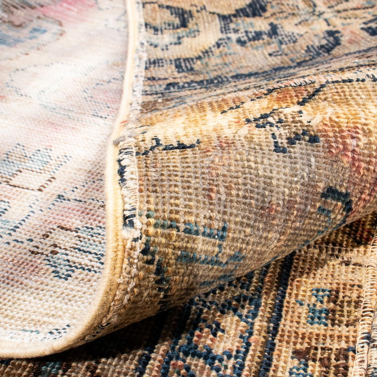 Dywan patchworkowy - 303 x 240 cm - wielokolorowy