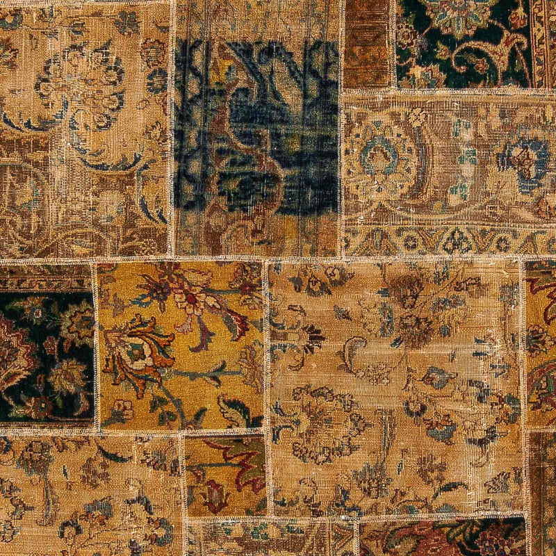 Dywan patchworkowy - 275 x 182 cm - wielokolorowy