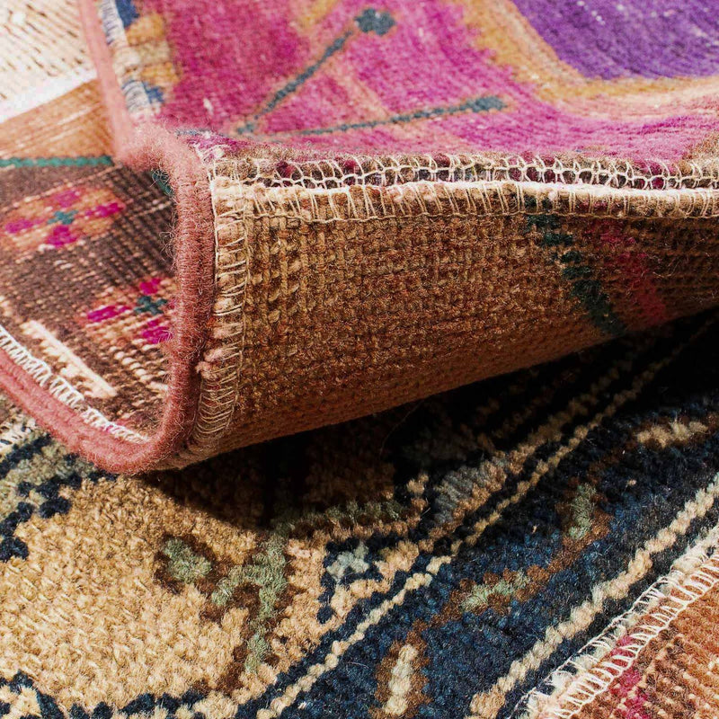 Dywan patchworkowy - 272 x 181 cm - wielokolorowy