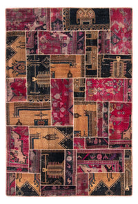 Dywan patchworkowy - 244 x 164 cm - wielokolorowy