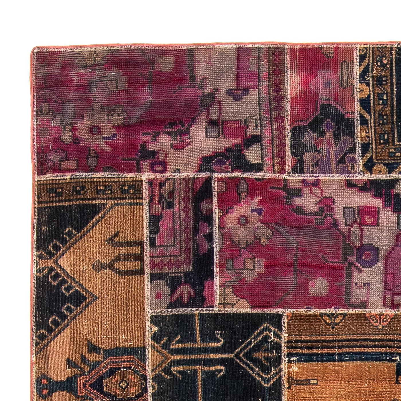 Dywan patchworkowy 244x164cm - Perserteppich Wollteppich