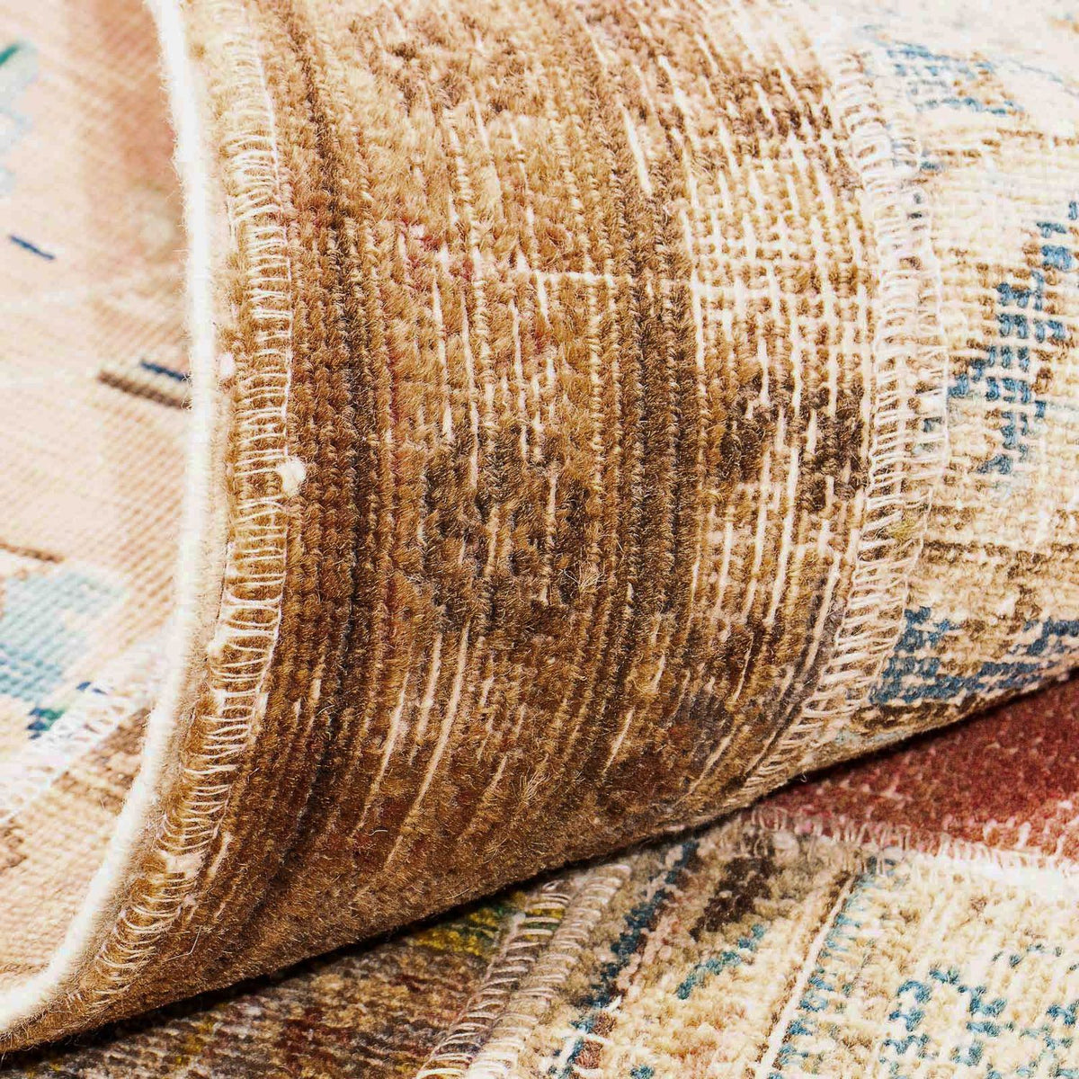 Dywan patchworkowy - 234 x 164 cm - wielokolorowy