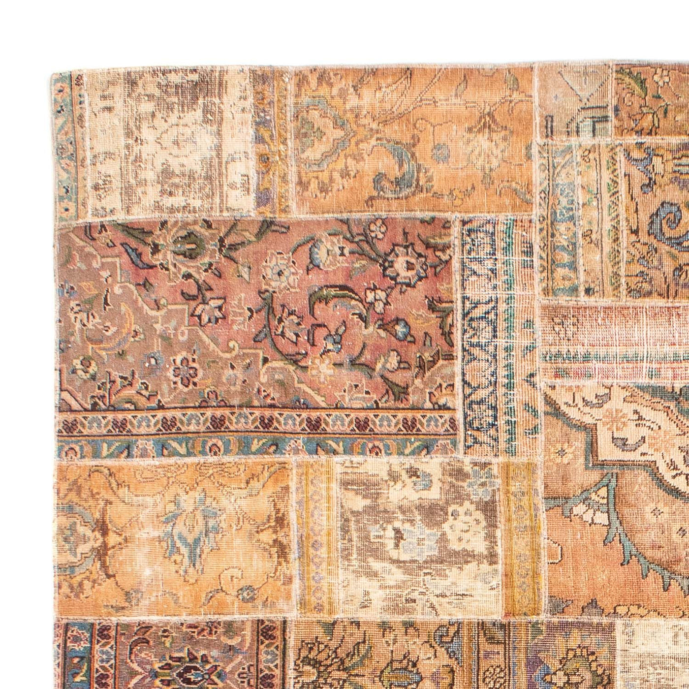 Dywan patchworkowy 301x241cm - Perserteppich Wollteppich