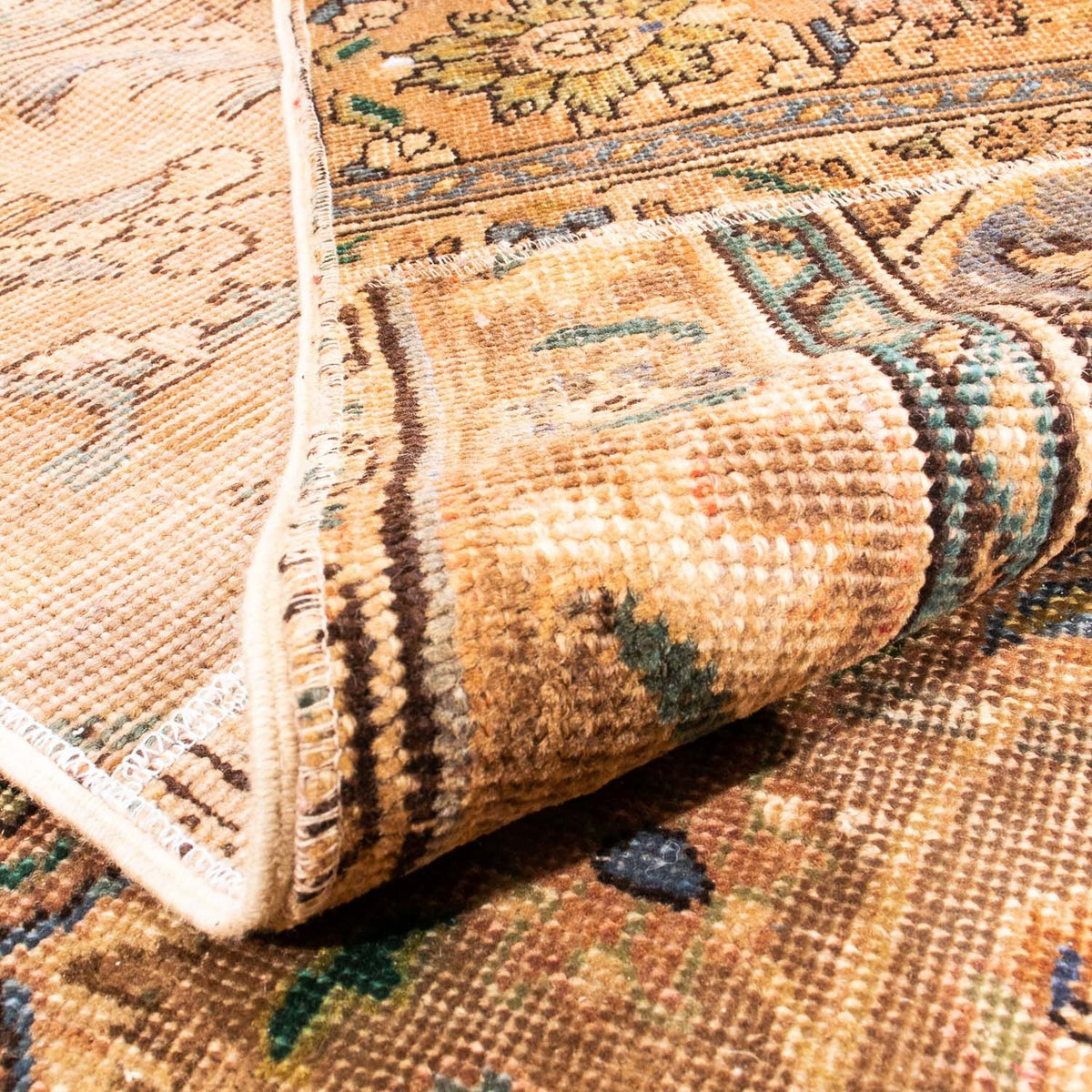 Dywan patchworkowy - 301 x 241 cm - wielokolorowy