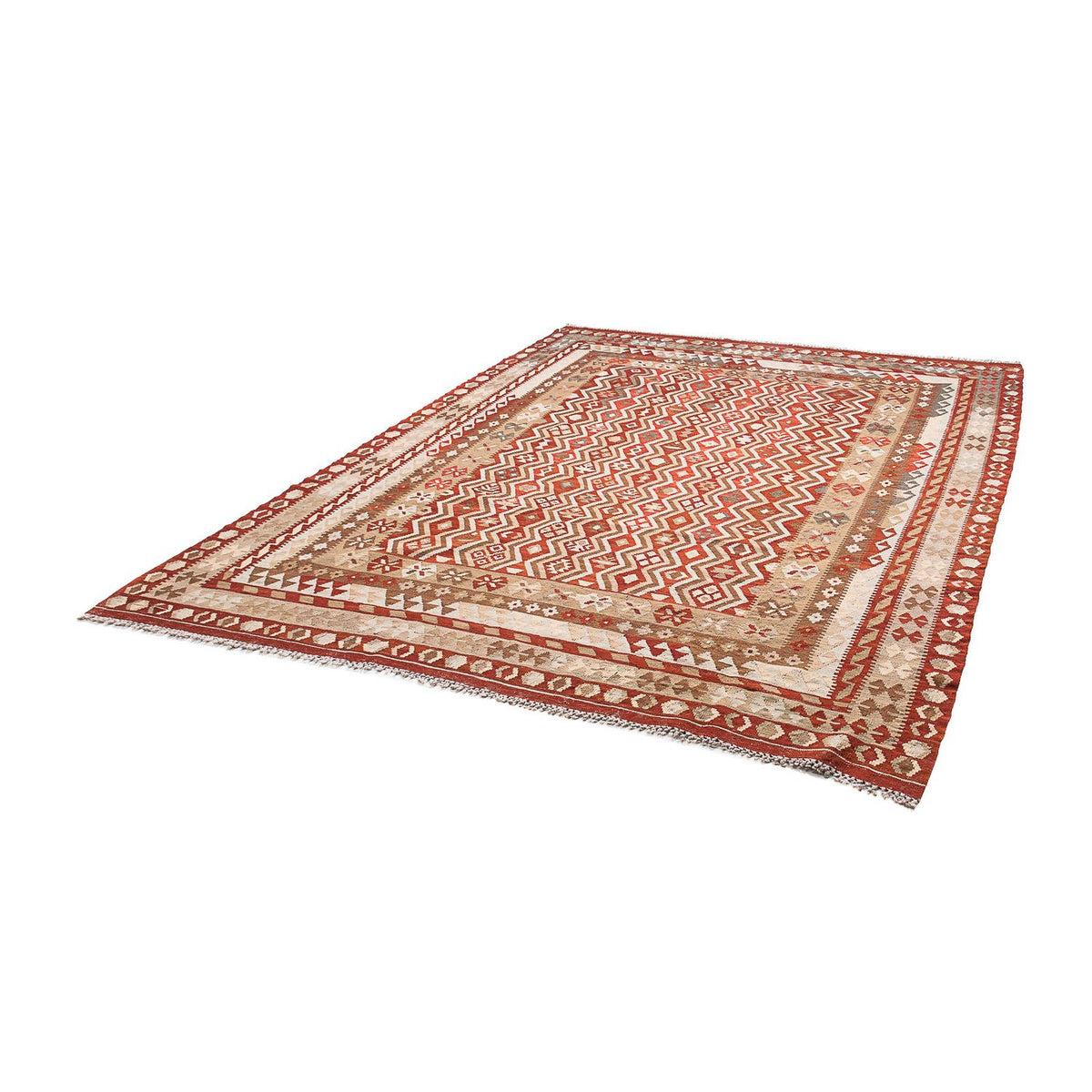 Dywan Kelim - Splash - 271 x 212 cm - wielokolorowy