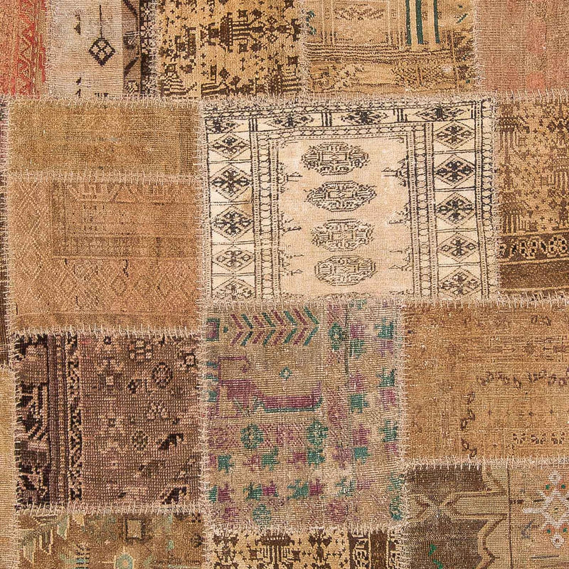 Dywan patchworkowy - 256 x 172 cm - wielokolorowy