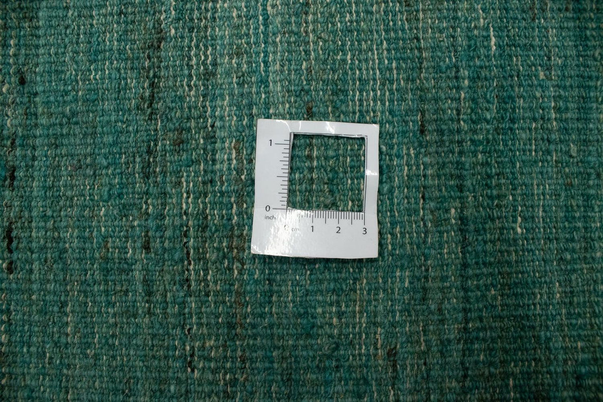 Dywan Gabbeh - Indus - 303 x 237 cm - turkusowy