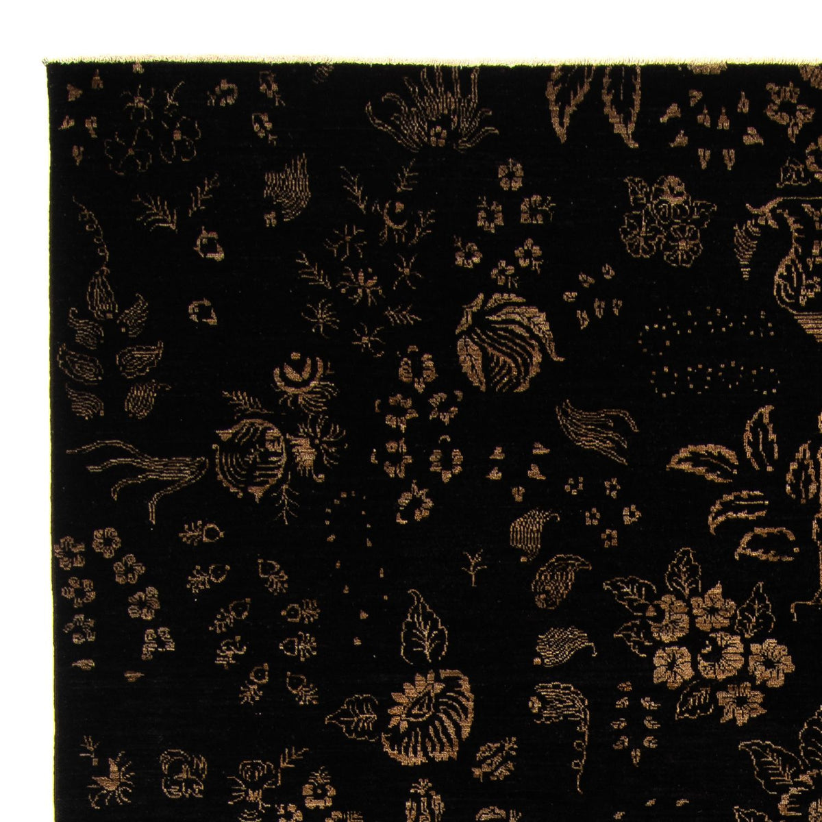 Dywan orientalny - 350 x 246 cm - ciemnoniebieski