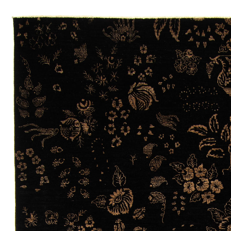 Dywan orientalny - 350 x 246 cm - ciemnoniebieski