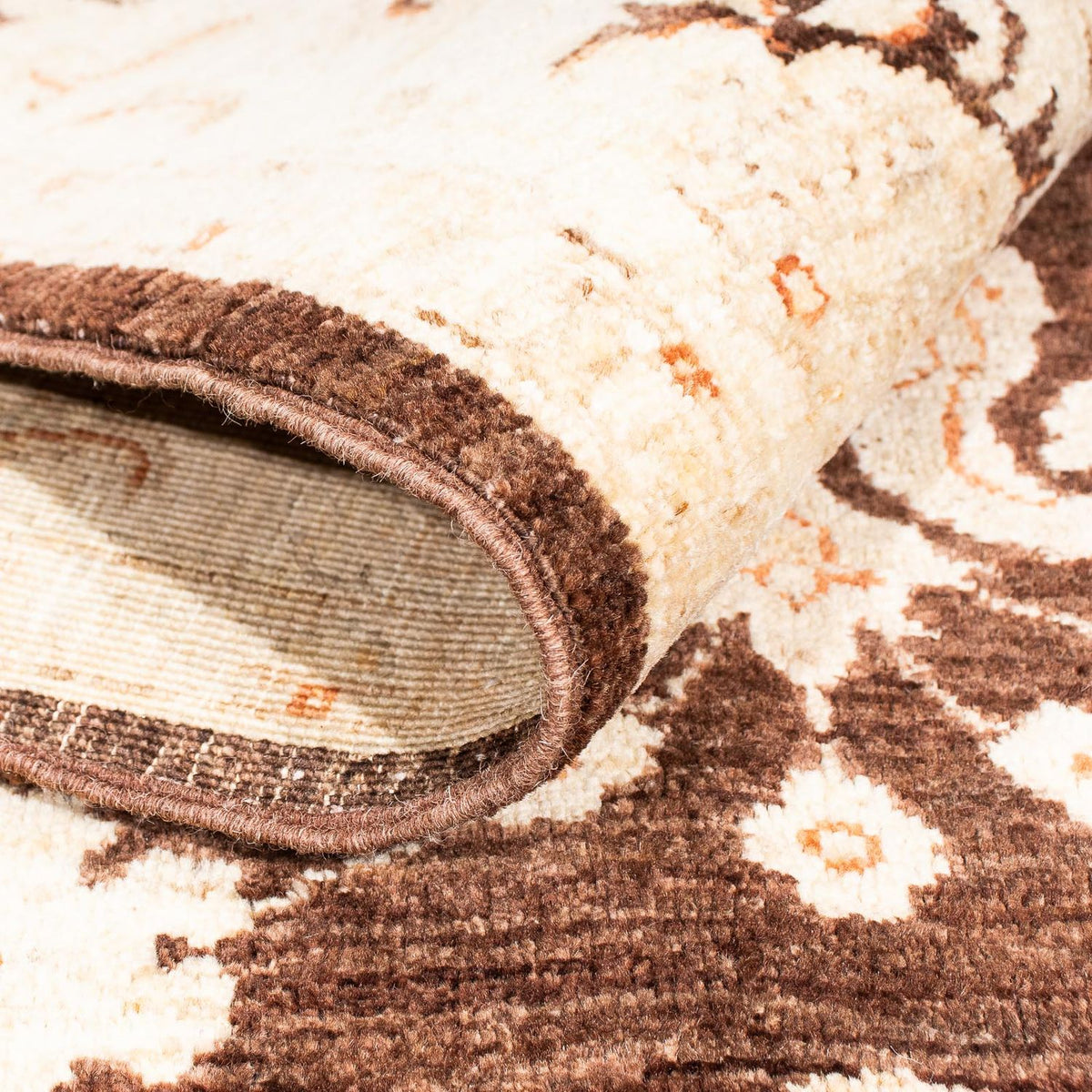 Dywan Zieglera - 235 x 164 cm - brązowy