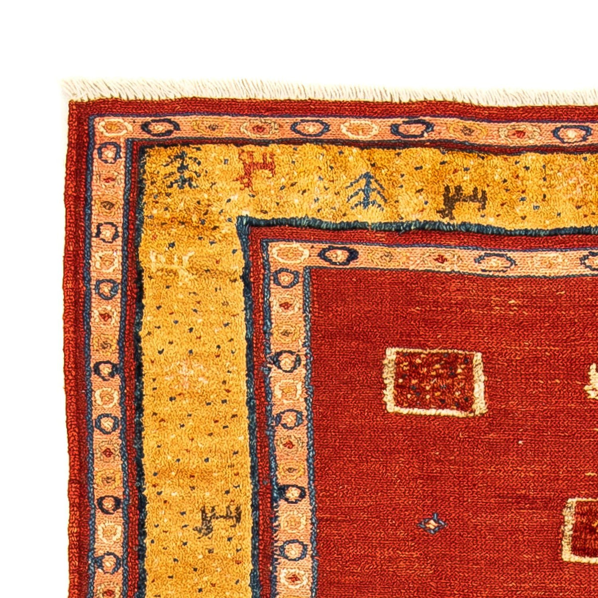 Dywan Kelim - Orientalny - 144 x 100 cm - ciemna czerwień